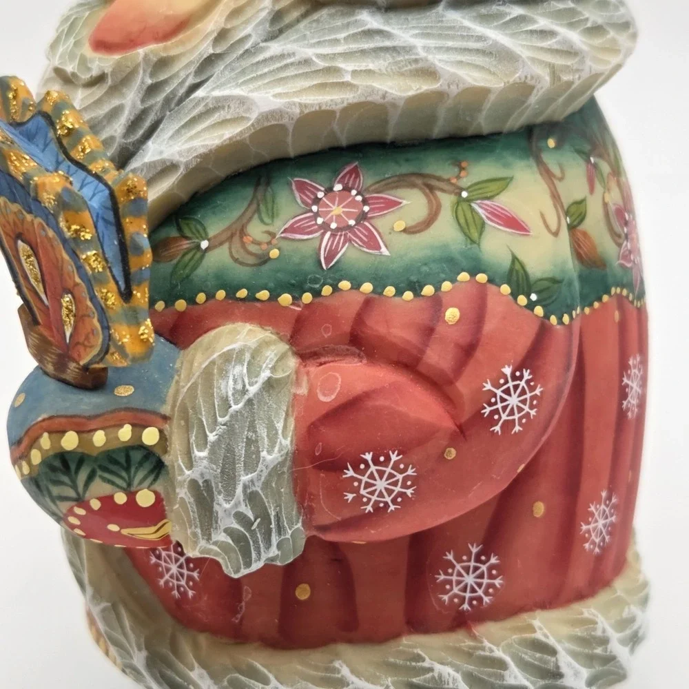G. DeBrekht 2008 Flitter Flutter Old World Santa Limited Edition Series 518014